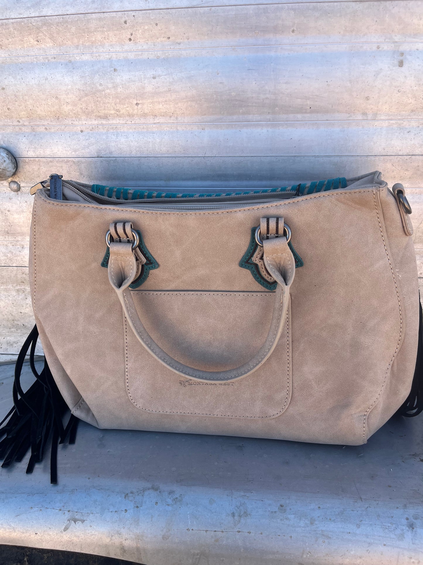 Turquoise Mama Purse