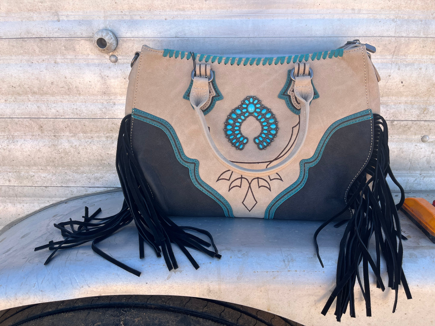 Turquoise Mama Purse