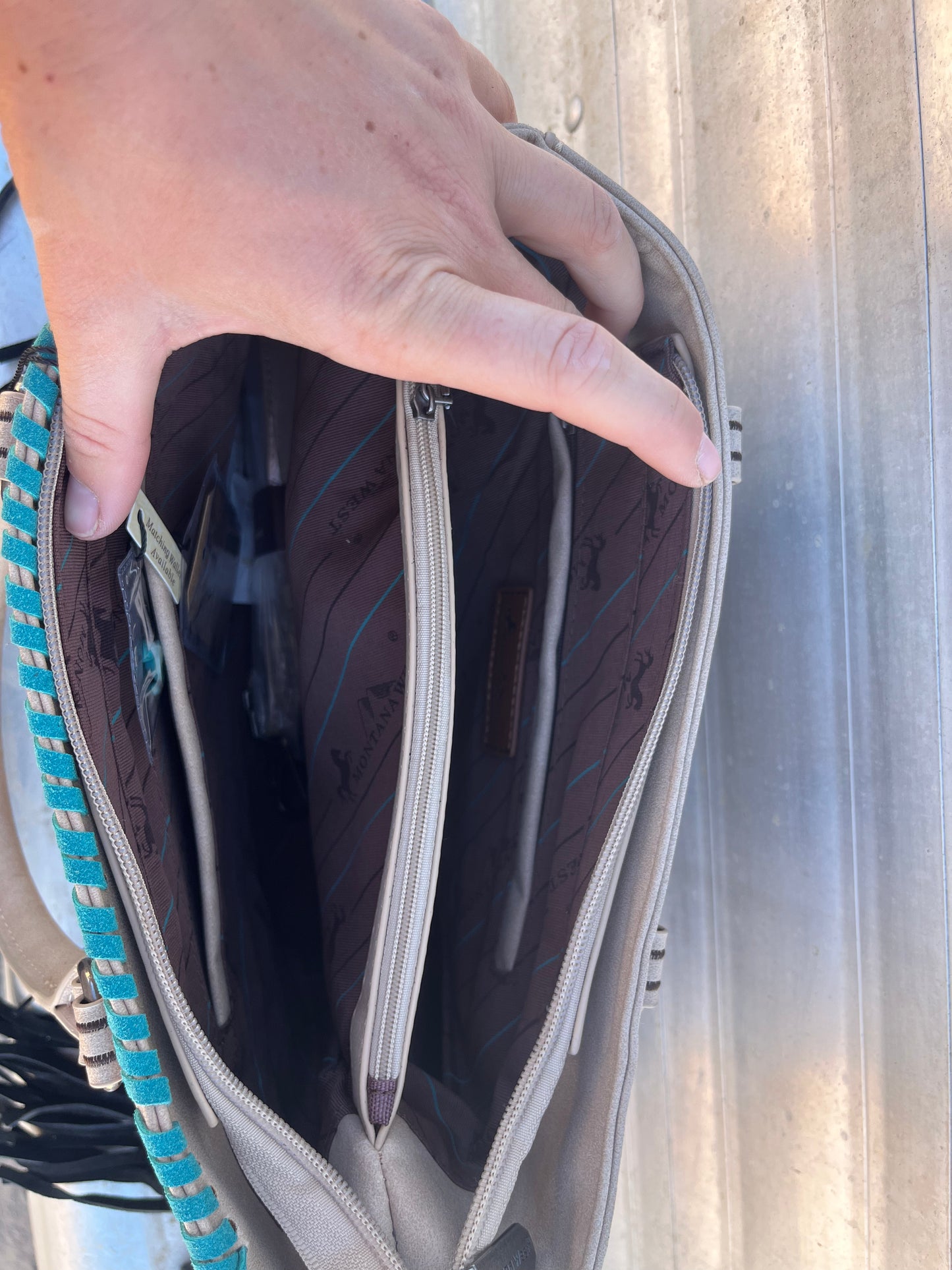 Turquoise Mama Purse