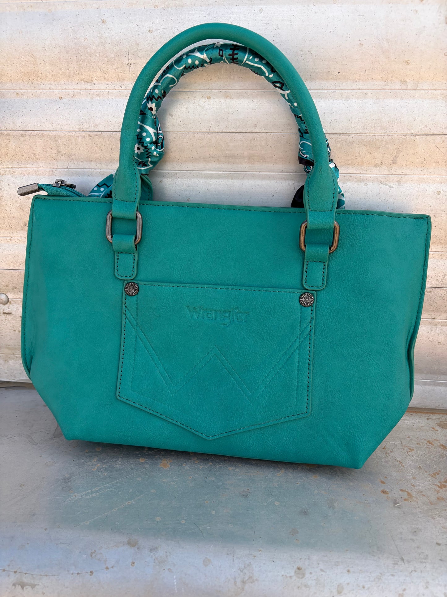 Turquoise Wrangler Purse