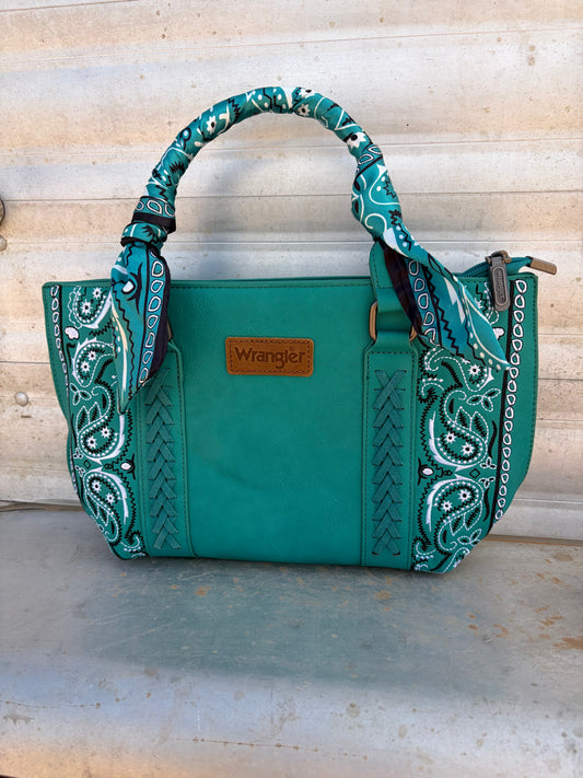 Turquoise Wrangler Purse