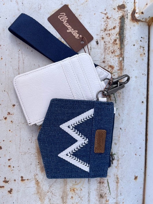 Blue Jean Wristlet