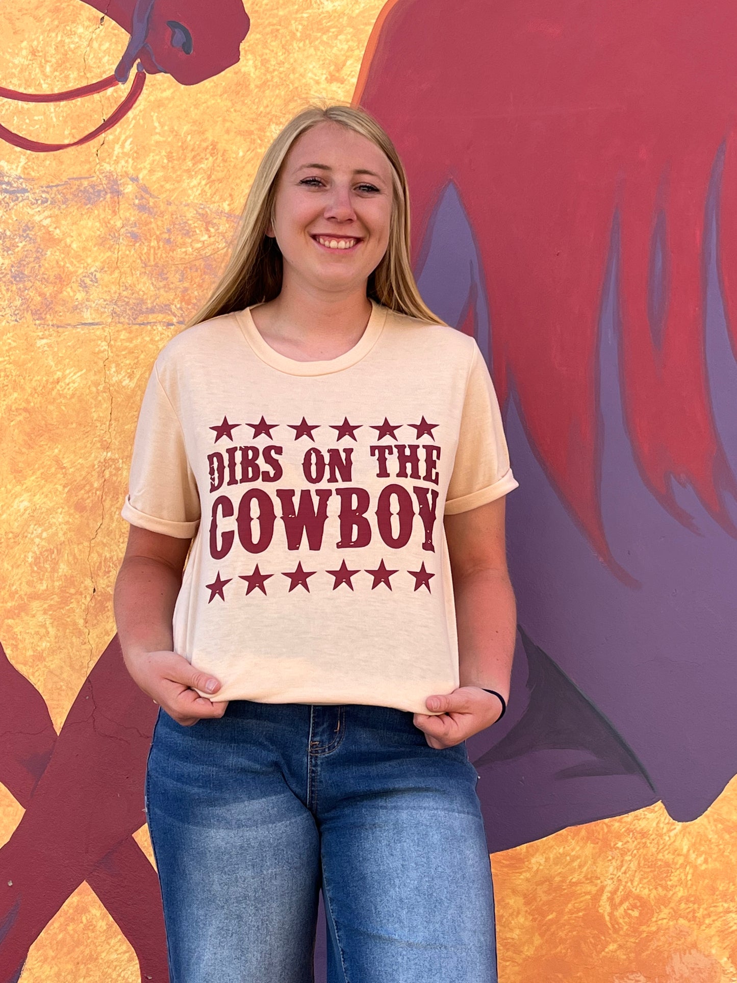 Dibs on the Cowboy tee